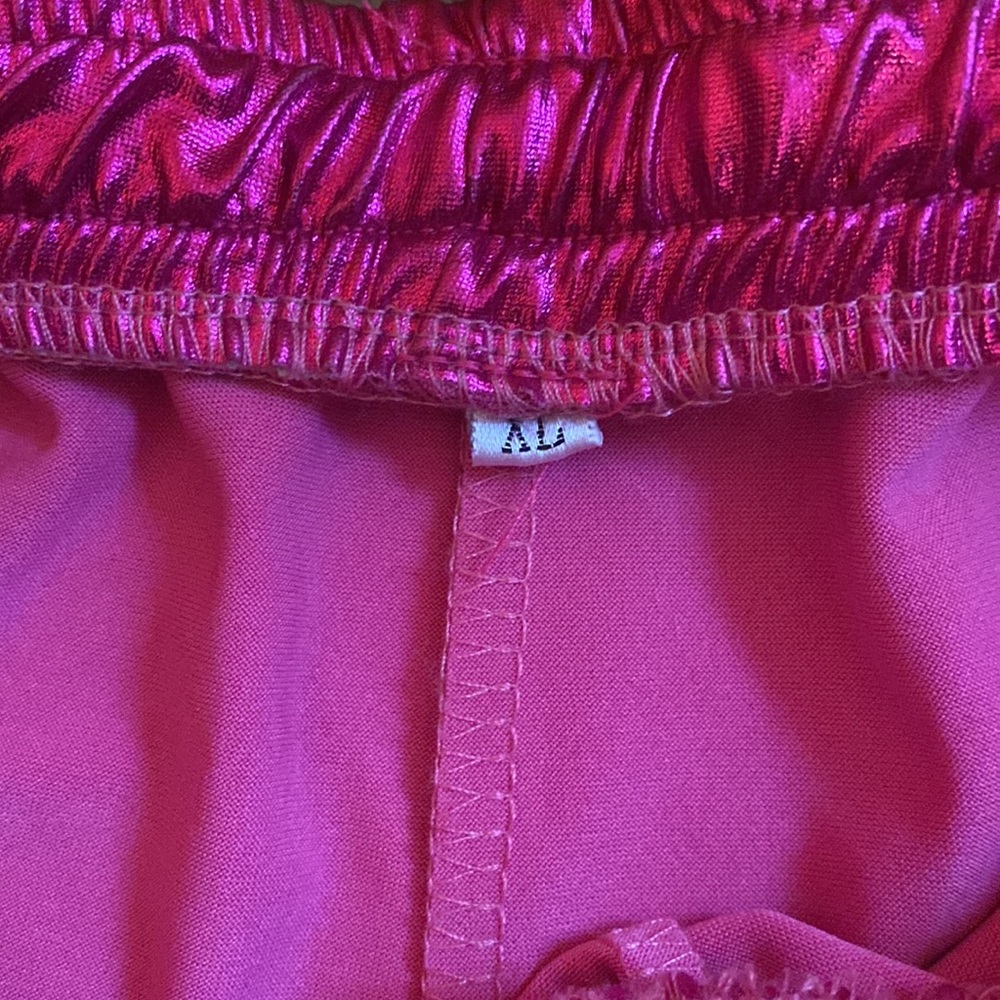 Pink Metallic Shorts - Picture 3 of 4